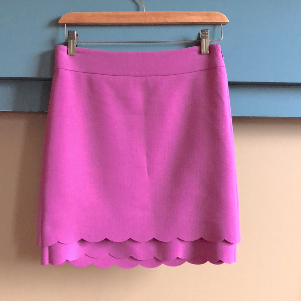 Loft tulip hem skirt
